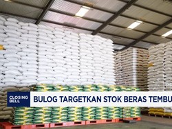 Bulog Targetkan Stok Beras Tembus 6 Juta Ton