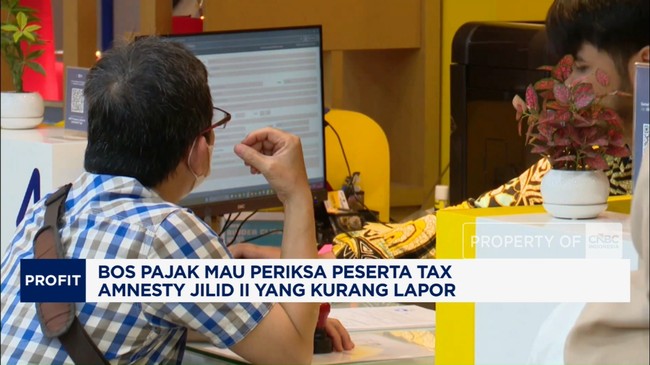 Video:Bos Pajak Periksa Peserta Tax Amnesty Jilid II yang Kurang Lapor