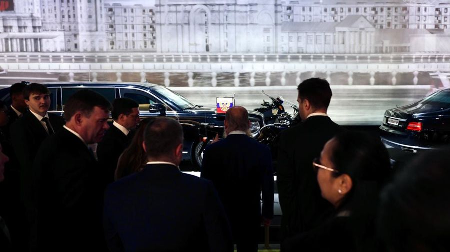 Pemilikan limosin Aurus Senat oleh KDYMM SPB Yang di Pertuan Agong Sultan Ibrahim disifatkan sebagai satu penghormatan istimewa melambangkan hubungan erat serta persahabatan kukuh antara Malaysia dan Persekutuan Rusia, Senin (11/5/2026). (Tangkapan l