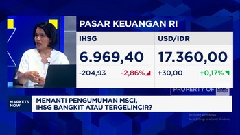 Pengumuman MSCI Bikin Investor "Cemas", IHSG Bangkit Atau Tergelincir?