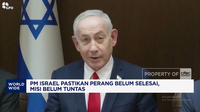 Video: Netanyahu Pastikan Perang Israel Melawan Iran Belum Selesai