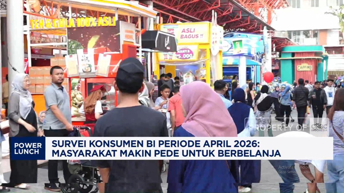 Video: Survei Konsumen BI April 2026: Masyarakat Makin Pede Belanja
