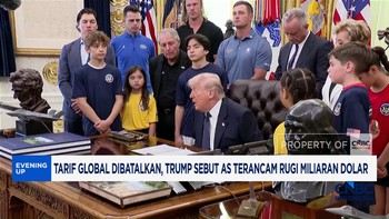 Tarif Global Dibatalkan, Trump Sebut AS Terancam Rugi