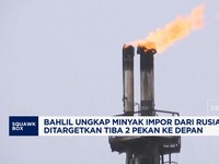 Bahlil Ungkap Minyak Impor Rusia Ditargetkan Tiba 2 Pekan Lagi