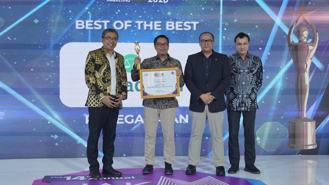 Torehkan Prestasi, Pegadaian Raih Predikat 'Best of the Best'