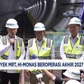 Gibran Tinjau Proyek MRT, HI-Monas Beroperasi Akhir 2027