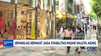 Jepang-As Sepakat Jaga Stabilitas Pasar Valuta Asing