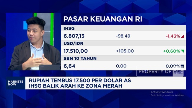 Video: Kabar Ini Bikin IHSG Anjlok Lebih 1% dan Rupiah ke Rp 17.500/USD