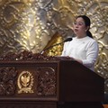 Foto: Ketua DPR Puan Maharani membuka Masa Persidangan V Tahun Sidang 2025-2026 dalam Rapat Paripurna yang digelar di Gedung Nusantara, Senayan, Jakarta, Selasa (12/5/2026). (Dok. Devi/Karisma)