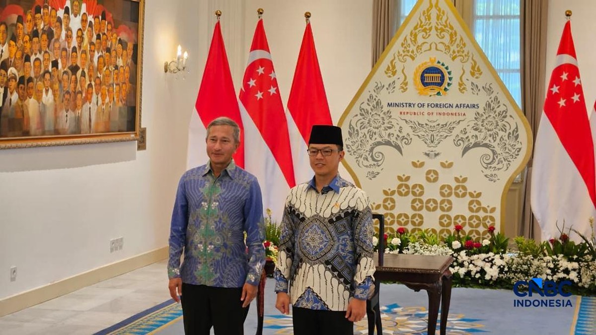 Menlu Sugiono "4 Mata" dengan Menlu Singapura, Ada Apa?