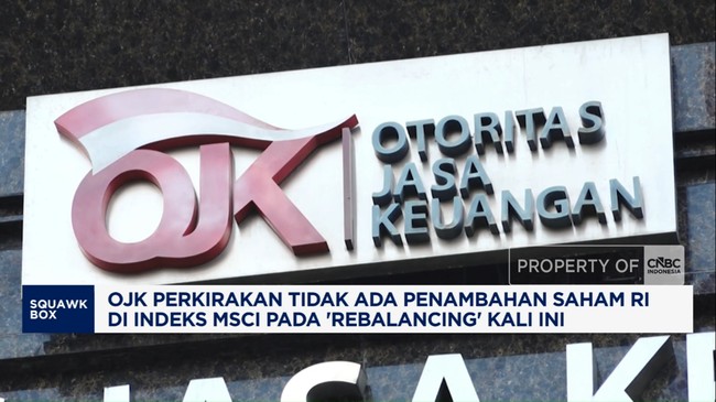 Video: OJK Prediksi Tak Ada Penambahan Saham RI di Rebalancing MSCI