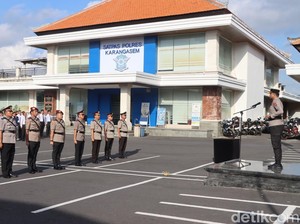 Sejumlah Pejabat Polres Karangasem Dimutasi, Ini Daftarnya