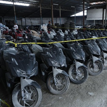 Bikin Kaget, Gudang Isi Ribuan Motor Hasil Curian Terbongkar di Jaksel