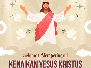 52+ Poster Peringatan Kenaikan Yesus Kristus 2026, Sederhana dan Aesthetic