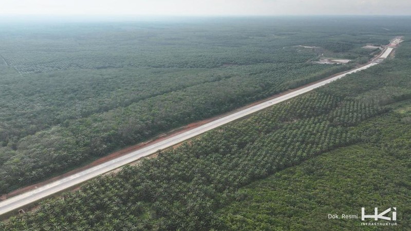 Proyek Tol Betung–Jambi Seksi 2A dan 2B.