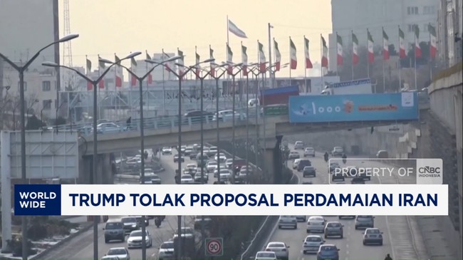 Video: Trump Tolak Proposal Perdamaian Iran