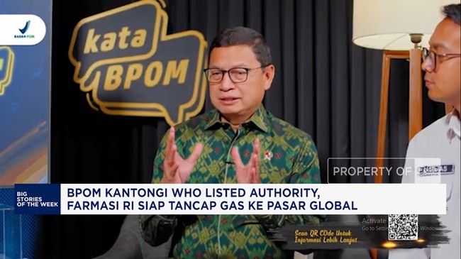 Vidoe: BPOM Kantongi WHO Listed Authority, Farmasi Incar Pasar Global