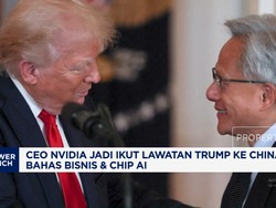 CEO Nvidia Jadi Ikut Lawatan Trump ke China Bahas Bisnis & Chip AI