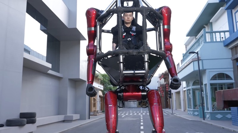 GD01merupakan robot mecha transformable berawak pertama di dunia yang siap diproduksi. (Tangkapan Layar Youtube/Unitree Robotics)