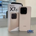 Honor telah meluncurkan dua ponsel belum lama ini X7d dan X6c di Jakarta, Rabu (13/5/2026). (CNBC Indonesia/Novina Putri Bestari)