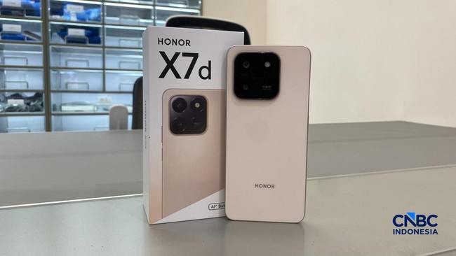 Hands-On Honor X7d, Punya Baterai-RAM Jumbo Harga Rp 4 Jutaan