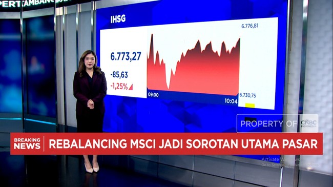 Video: IHSG Terkapar Efek MSCI dan Perang, Dolar AS Tembus Rp 17.530