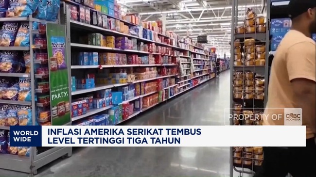 Video: Efek Perang Iran, Inflasi AS Tembus Level Tertinggi 3 Tahun