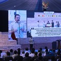 Foto: Jaksa Agung Sanitiar Burhanuddin menghadiri seremoni penyerahan denda administratif dan penyelamatan keuangan negara serta penguasaan kembali kawasan hutan yang digelar di kompleks Kejaksaan Agung, Jakarta Selatan, Rabu (13/5/2026). (CNBC Indon