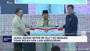 Jaksa Agung Setor Rp 10,2 T ke Negara: Tidak Boleh Ada Lagi Kebocoran!