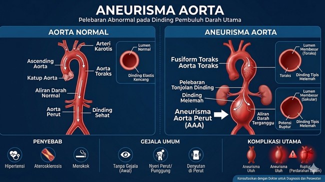 Intai Nyawa, Ini Bahaya Gangguan pada Aorta Jantung