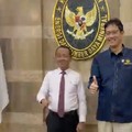 Menteri Bahlil Lahadalia bersama Menteri Keuangan Purbaya yudhi Sadewa rapat bersama  membahas mengenai Anggaran Kementerian ESDM 2027, Rabu (13/5/2026). (Tangkapan layar instagram @ESDM)