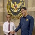 Menteri Bahlil Lahadalia bersama Menteri Keuangan Purbaya yudhi Sadewa rapat bersama  membahas mengenai Anggaran Kementerian ESDM 2027, Rabu (13/5/2026). (Tangkapan layar instagram @ESDM)