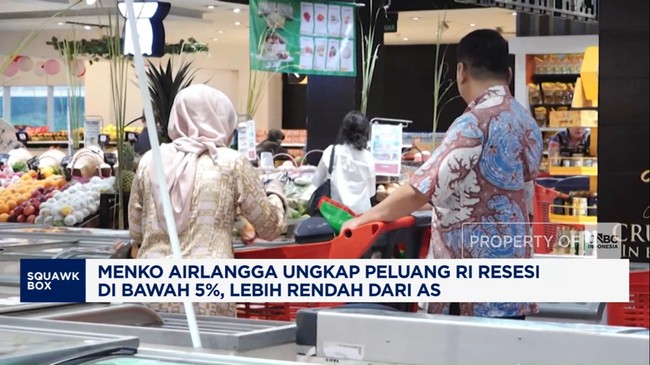 Video: Airlangga: Peluang RI Resesi di Bawah 5%, Lebih Rendah dari AS