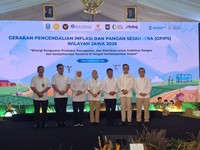Peluncuran Gerakan Pengendalian Inflasi dan Pangan Sejahtera (GPIPS) di Jawa Timur/Khoirul Anam