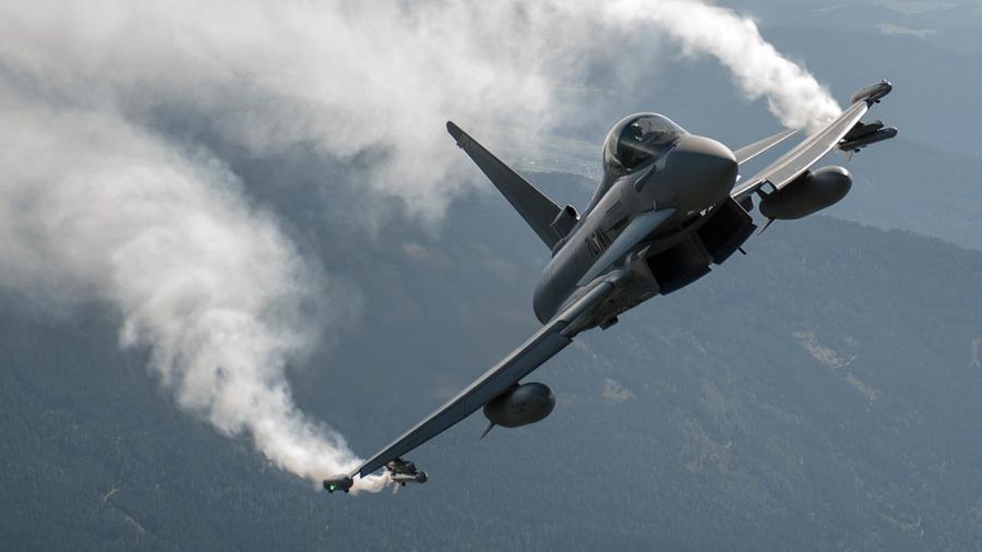 Pesawat tempur Eurofighter Typhoon Angkatan Udara Austria. (Dok. HORST GORUP via airpower Ministry of Defence)