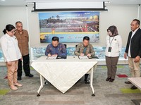 Perjanjian jual beli gas untuk kilang Balikpapan