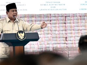 ⁠Senyuman Prabowo Senang Lihat Duit Koruptor Dirampas Lagi