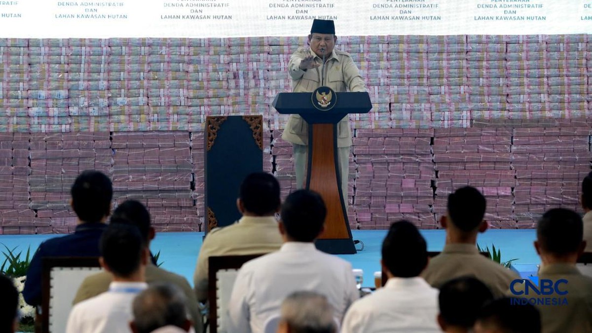 Uang Koruptor Nganggur Rp 39 T, Prabowo: Mungkin Dia Banyak Istri