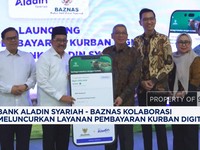 PT Bank Aladin Syariah Tbk bekerja sama dengan Baznas untuk meluncurkan layanan pembayaran kurban digital.