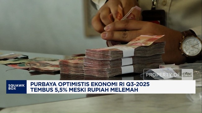 Video: Purbaya Optimistis Ekonomi RI Q3-2025 Tembus 5,5%
