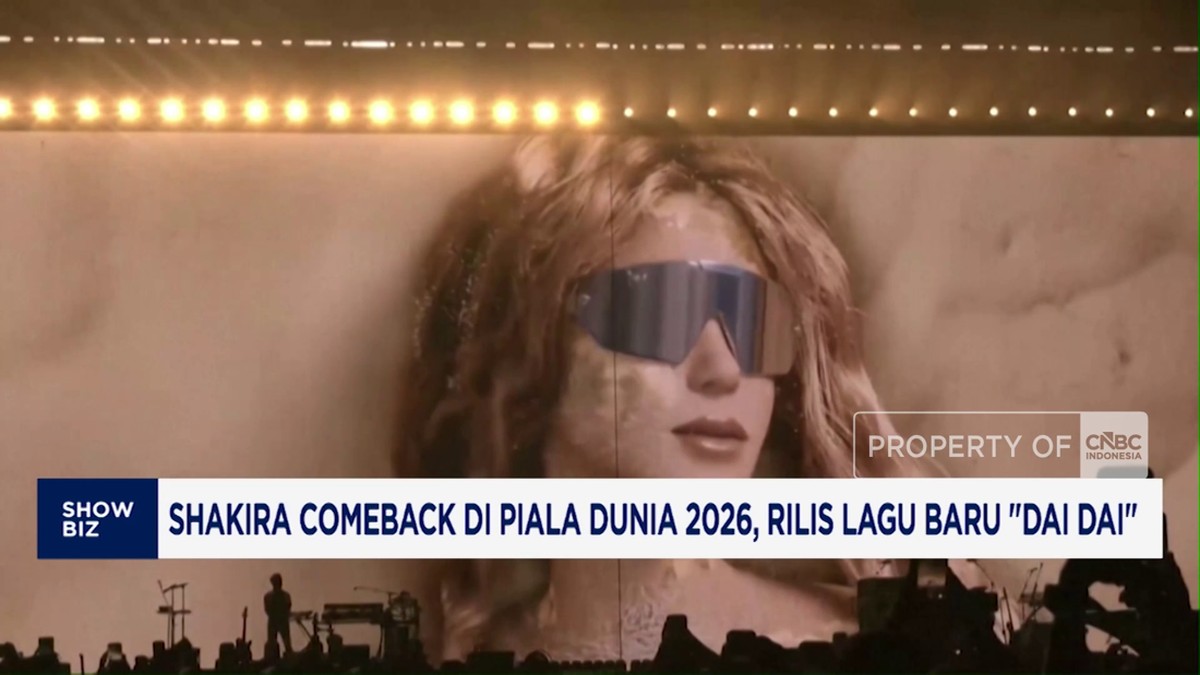 Video: Shakira Comeback Di Piala Dunia 2026, Rilis Lagu Baru 