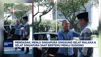 Temui Sugiono, Menlu Singapura Bahas Selat Malaka & Singapura