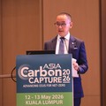 Wakil Ketua MPR RI Eddy Soeparno menjadi salah satu pembicara kunci pada forum Asia Carbon Capture 2026 yang diselenggarakan di Crowne Plaza Kuala Lumpur City Centre, Malaysia, 12 Mei 2026. (Dok. Tim Media Eddy Soeparno)