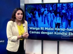 Warga RI Mulai Harap-Harap Cemas Dengan Kondisi Ekonomi