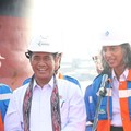 Menteri Pertanian Andi Amran Sulaiman melepas ekspor 47.250 ton pupuk urea produksi PT Pupuk Indonesia melalui PT Pupuk Kalimantan Timur di Pelabuhan Bontang, Kalimantan Timur, Rabu (14/5/2026). (Dok. Kementan)