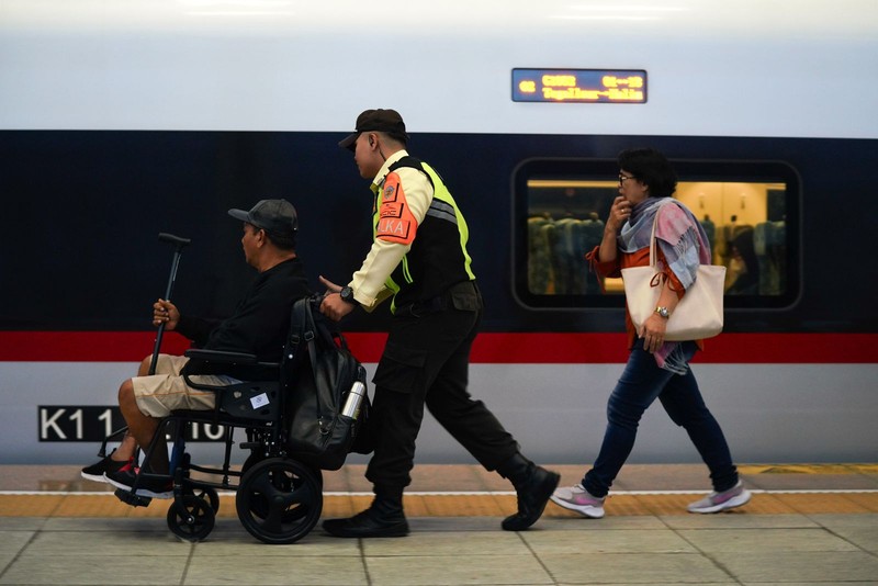 Penumpang Kereta Cepat Whoosh mulai padati Stasiun Halim, Jakarta, Kamis (14/5/2026). (Dok. KCIC)