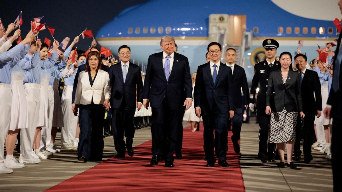 Trump Tiba di China Didampingi Orang-Orang Terkaya di Dunia