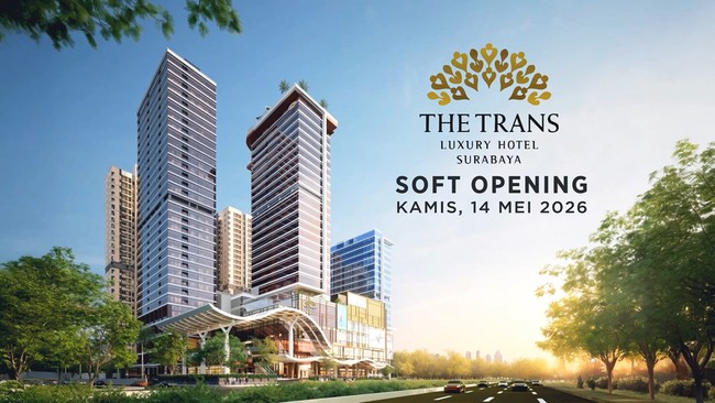 Telah Dibuka! Hotel Bintang Lima The Trans Luxury Hotel Surabaya