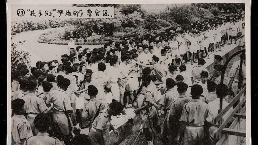 Kerusuhan Singapura 1950. (Wikipedia)