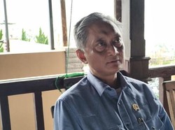 Menteri Pekerjaan Umum Dody Hanggodo. (Muhammad Iqbal Al Fardi/detikJateng)